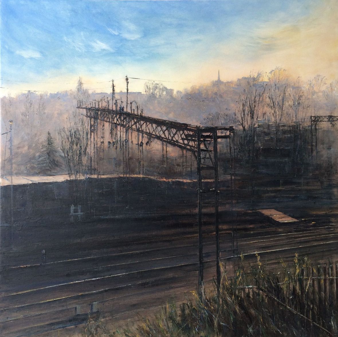 Kings Heath Train Depot, Morning. 2017. Yang Yuxin